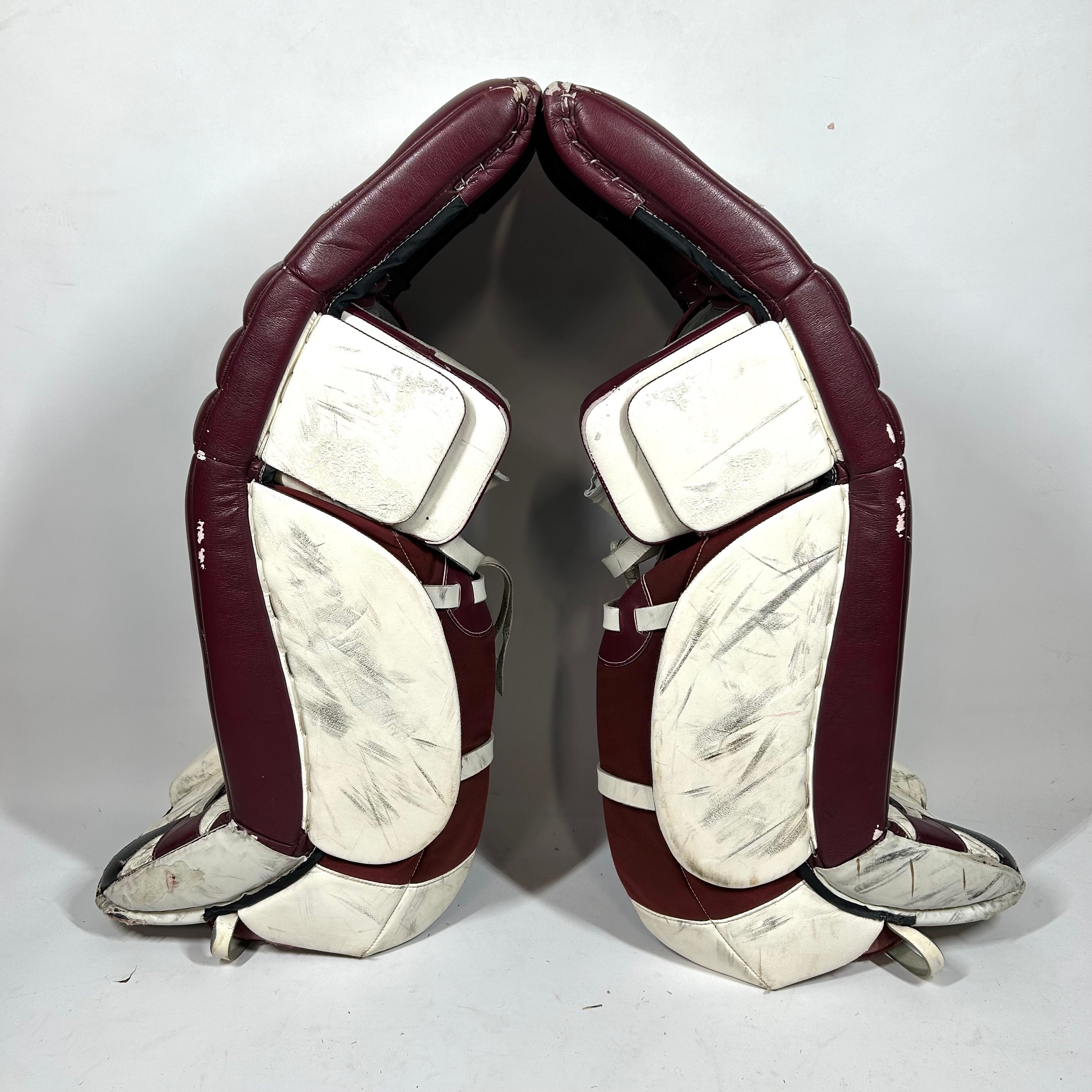 CCM Extreme Flex Pro - Jambières de gardien de but senior Pro Stock d'occasion (marron)